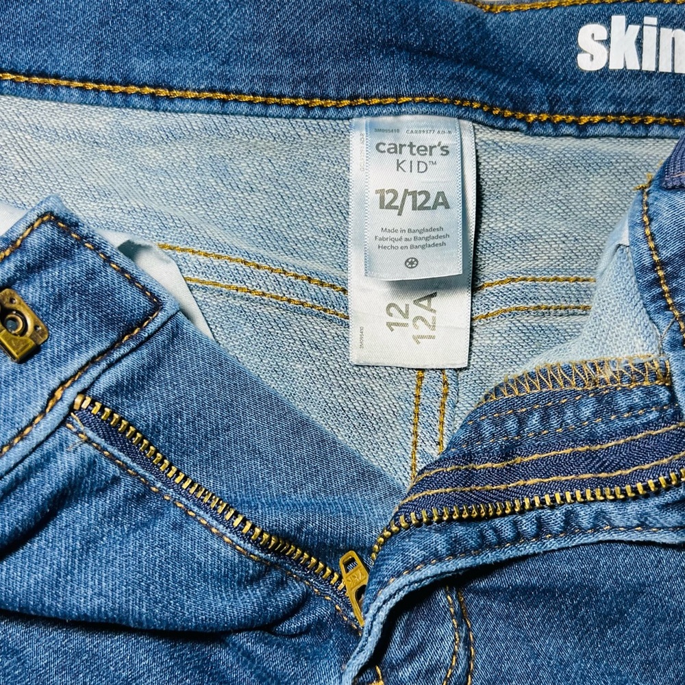 Carters kid boys jeans size 12